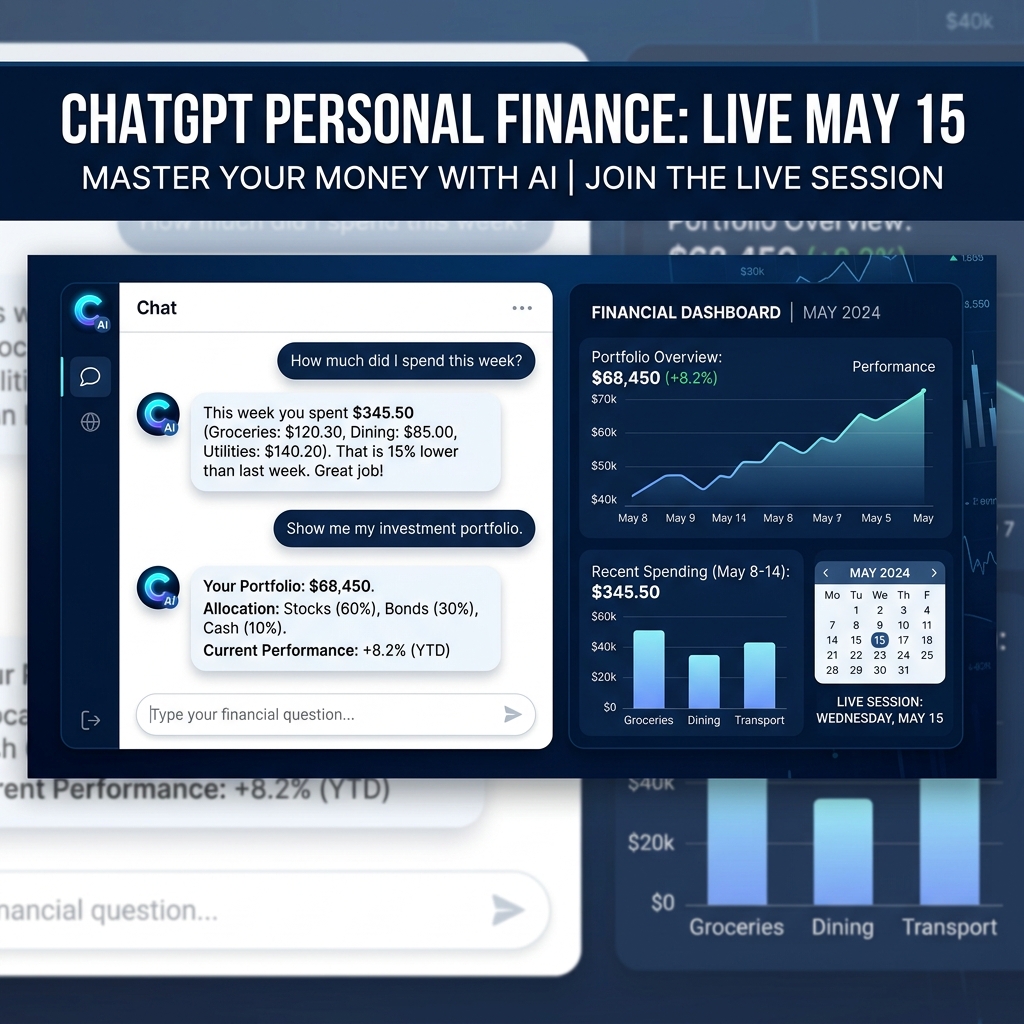 ChatGPT Personal Finance • Live May 15
