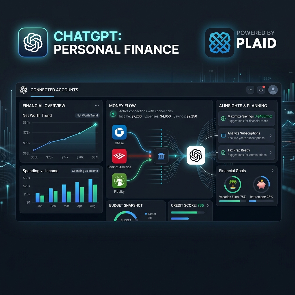 ChatGPT • Personal Finance + Plaid