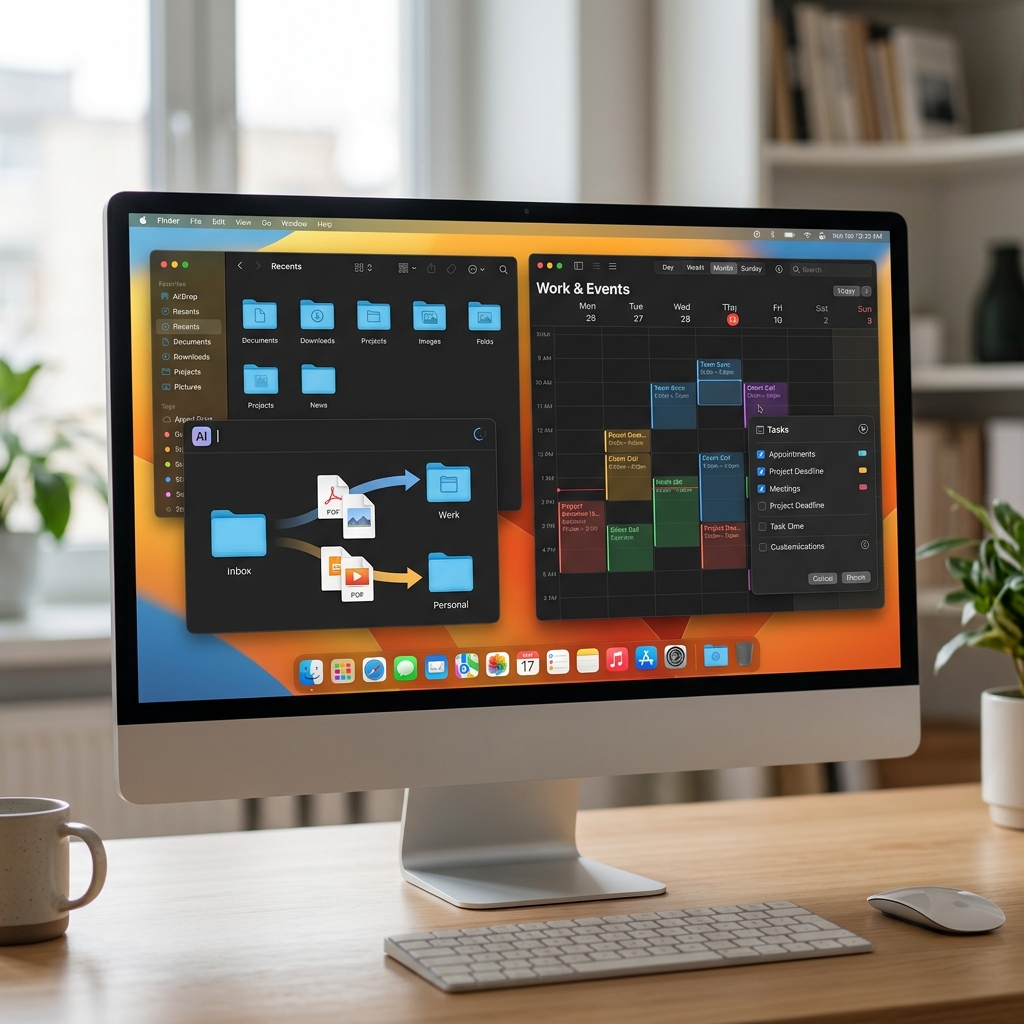 Perplexity Mac UI Interface