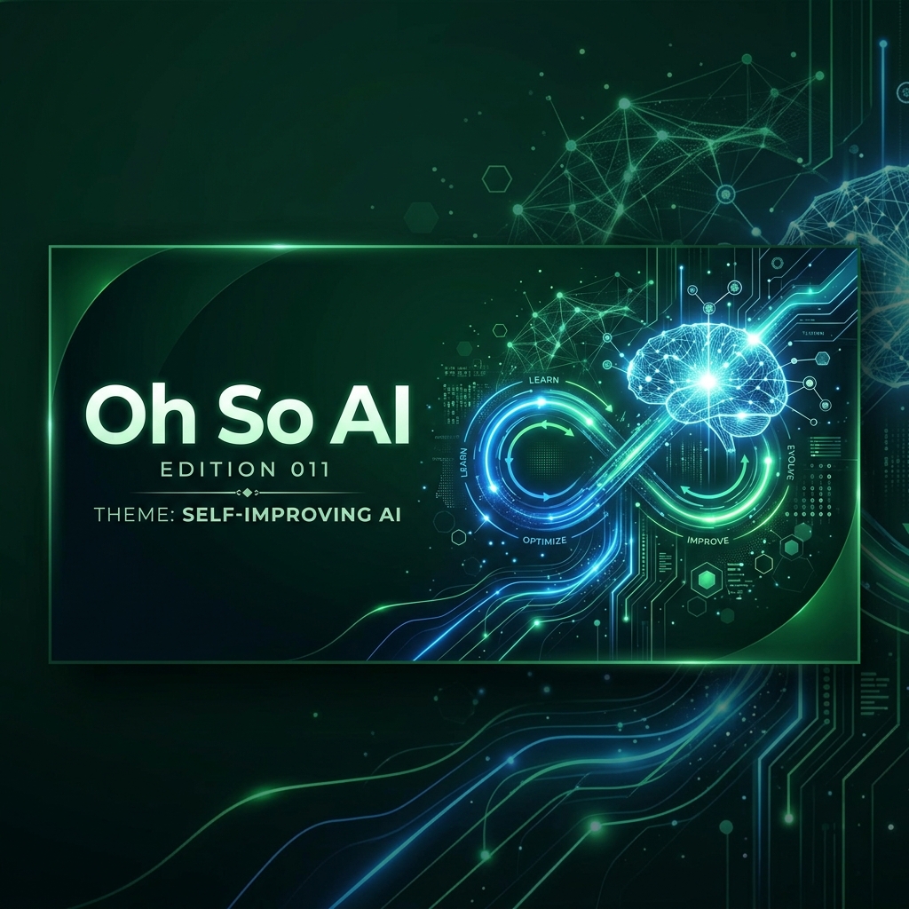 Oh So AI • Edition 011 • Self-Improving AI
